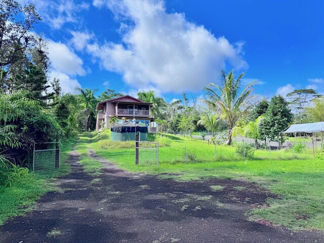 view of road