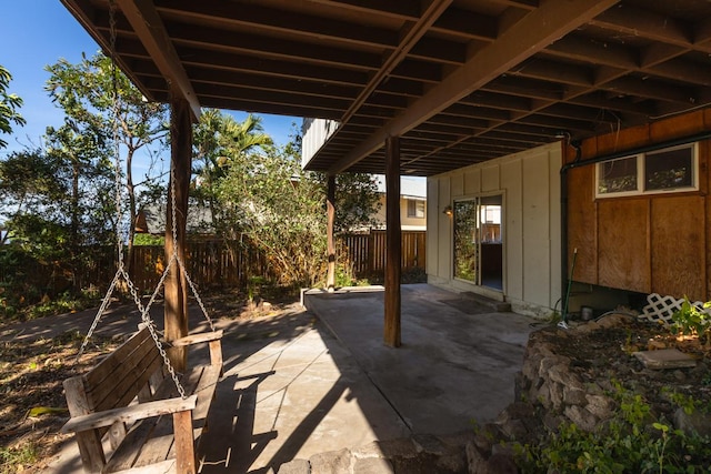 view of patio / terrace