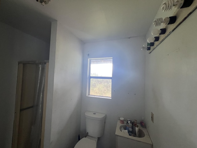 bathroom with toilet