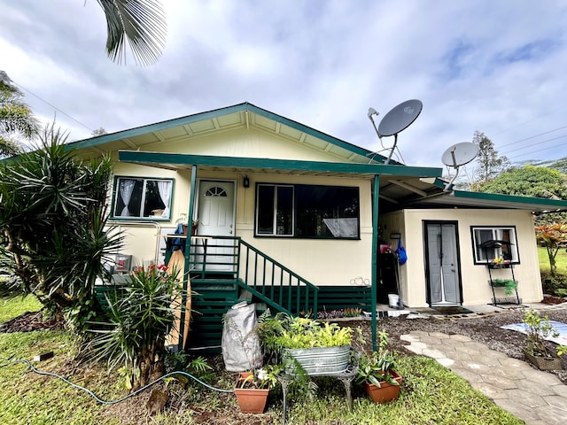 view of bungalow-style house