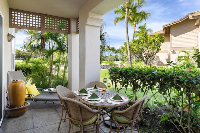 view of patio / terrace