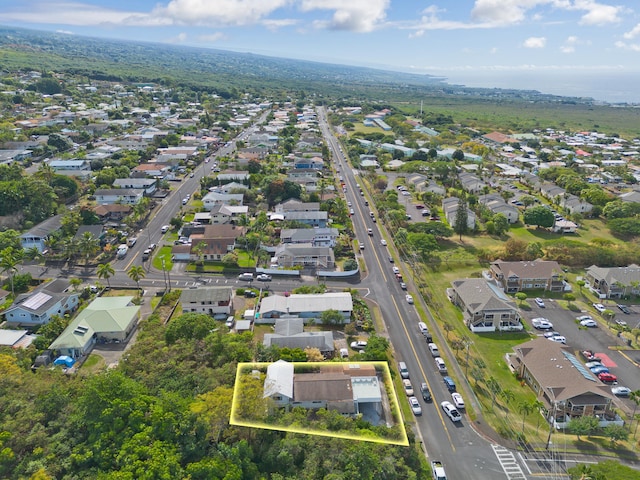 drone / aerial view