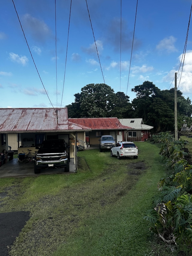 view of yard