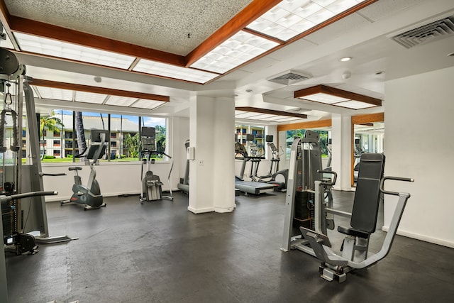 view of exercise room