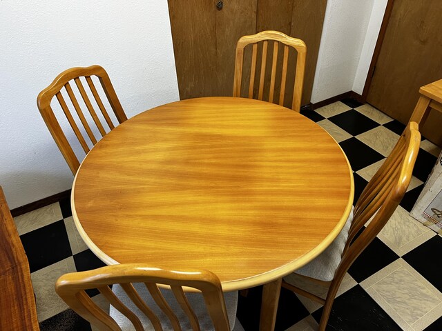 view of dining area