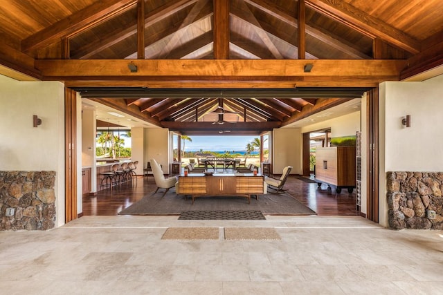 view of patio featuring a gazebo