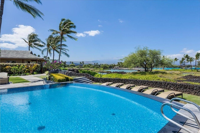 view of swimming pool