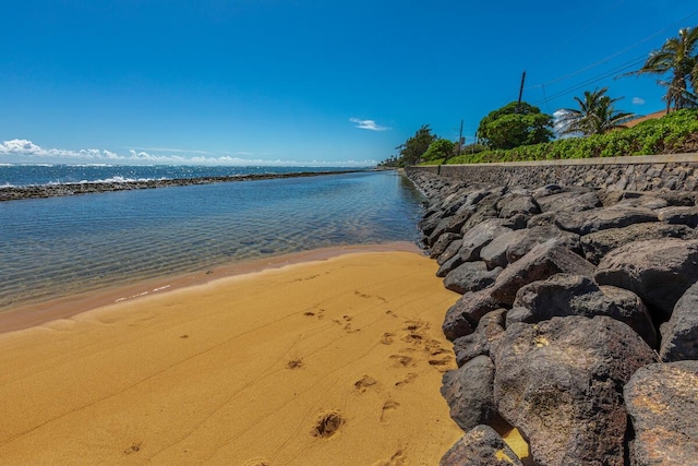 4463 Makaha Rd, Kapaa, HI 96746 - view of water feature featuring a view of the beach