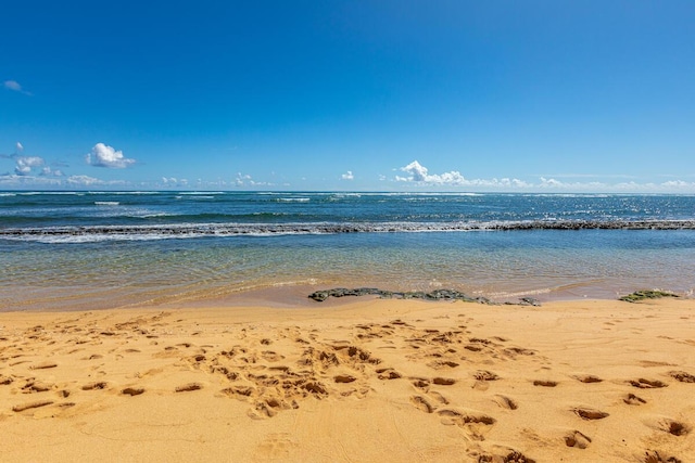 4463 Makaha Rd, Kapaa, HI 96746 - water view featuring a beach view