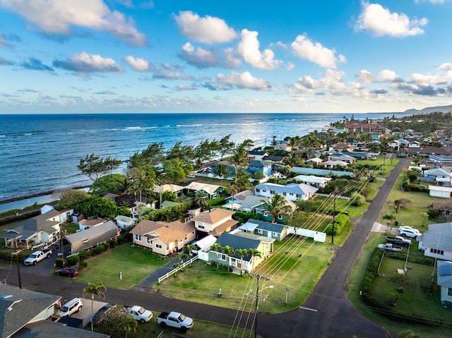4463 Makaha Rd, Kapaa, HI 96746 - aerial view featuring a water view