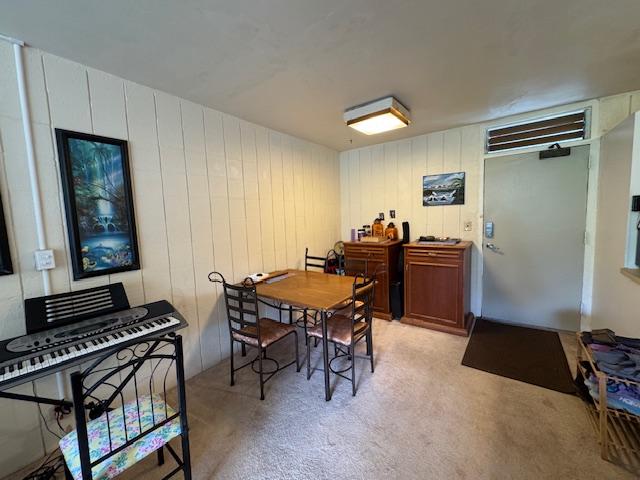 view of dining room