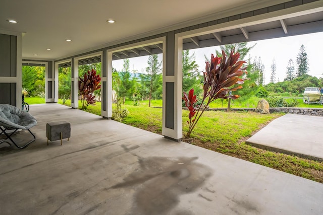 view of patio