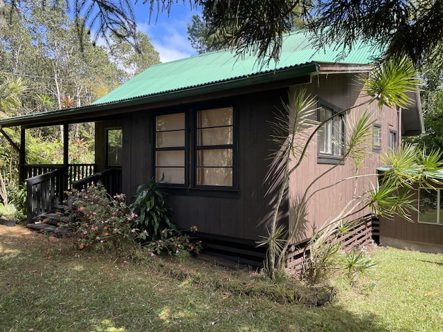 view of property exterior