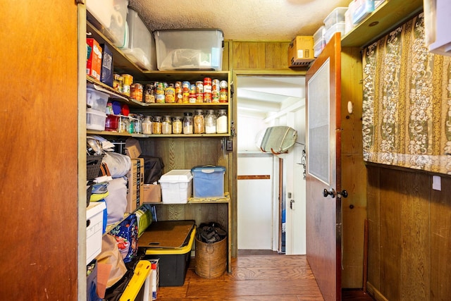 view of storage room