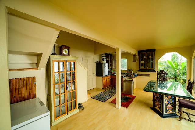 2239 Upper Kanaio Rd, Kula, HI 96790 - dining space with light wood finished floors