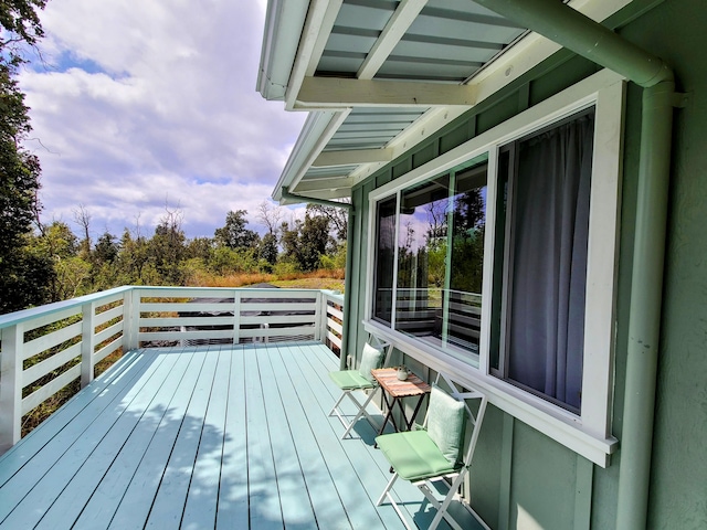 view of deck