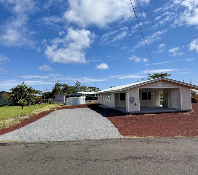 view of ranch-style house