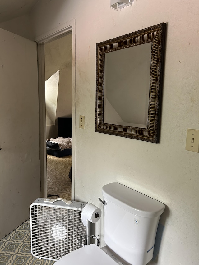 bathroom with toilet