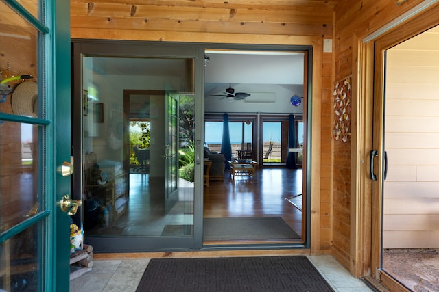 view of exterior entry
