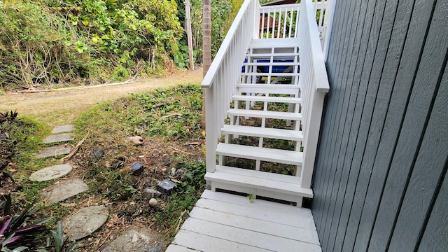 exterior details featuring stairs