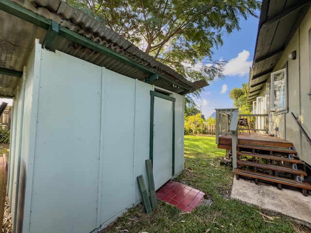 view of property exterior