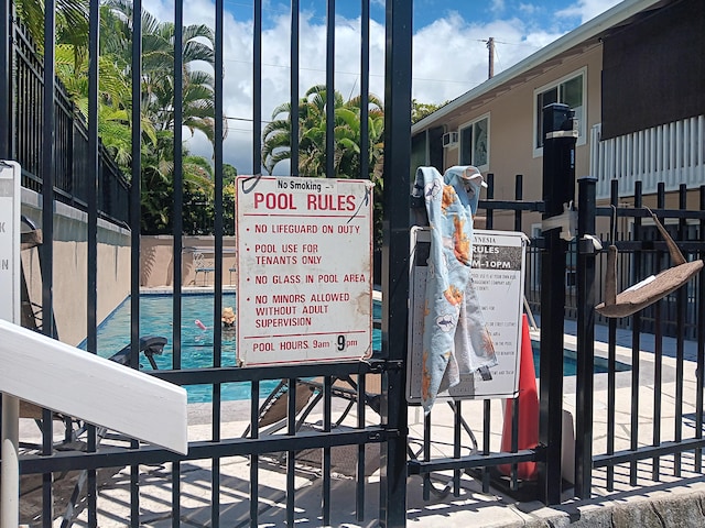 exterior details with fence