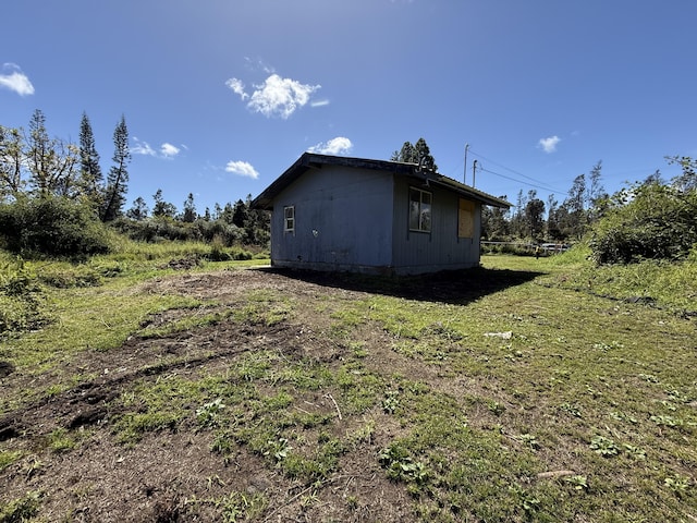 view of home's exterior