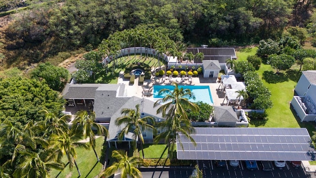 68-3831 Lua Kula St Unit C107, Waikoloa, HI 96738 - drone / aerial view of a pool area