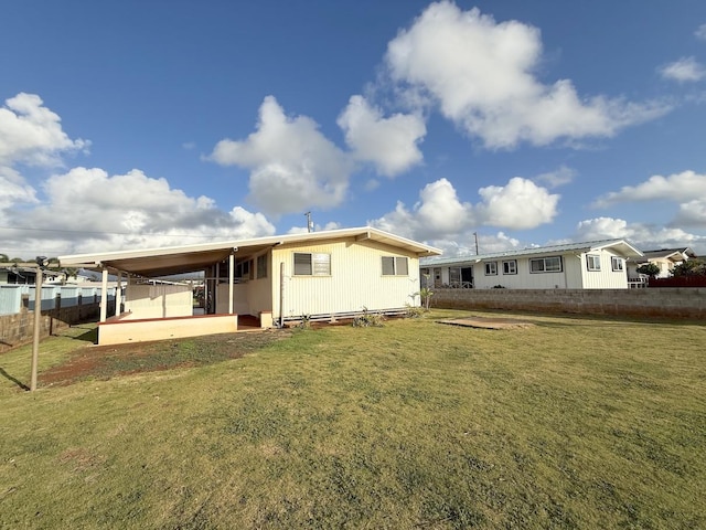 3172 Uluhui St, Lihue, HI 96766 - back of property with an attached carport