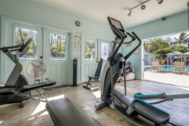 68-3831 Lua Kula St Unit G207, Waikoloa, HI 96738 - exercise area featuring rail lighting
