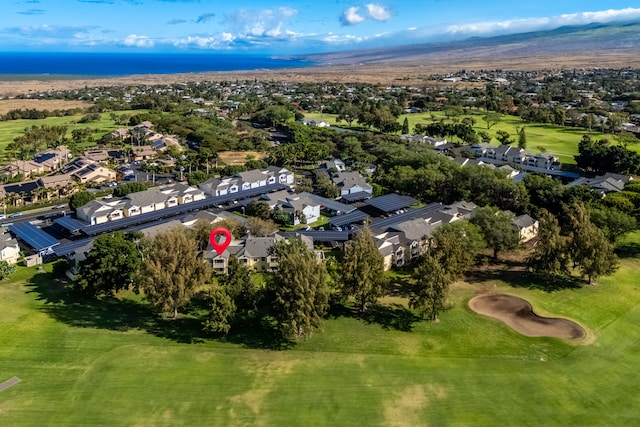 68-3831 Lua Kula St Unit G207, Waikoloa, HI 96738 - view of property location featuring a local golf course, nearby suburban area, and a water and mountain view