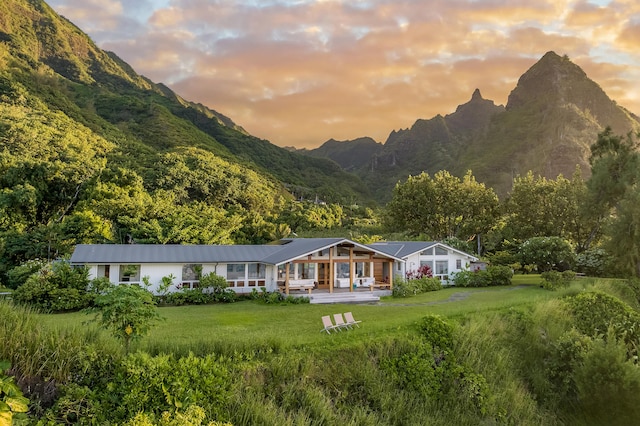 5-8192 Kuhio Hwy, Hanalei, HI 96714 - view of mountain background