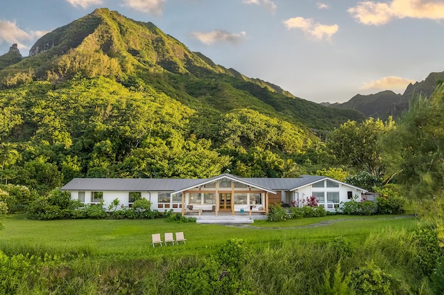 5-8192 Kuhio Hwy, Hanalei, HI 96714 - view of mountain background