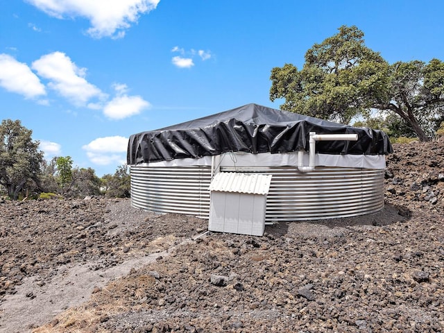 view of outdoor structure