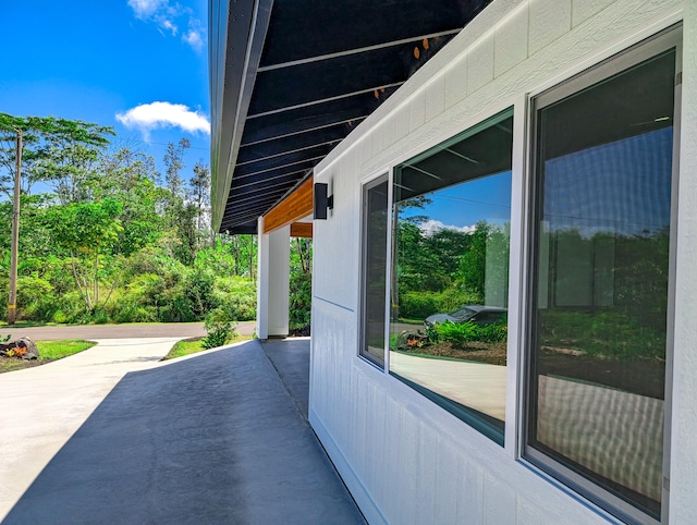 view of side of home