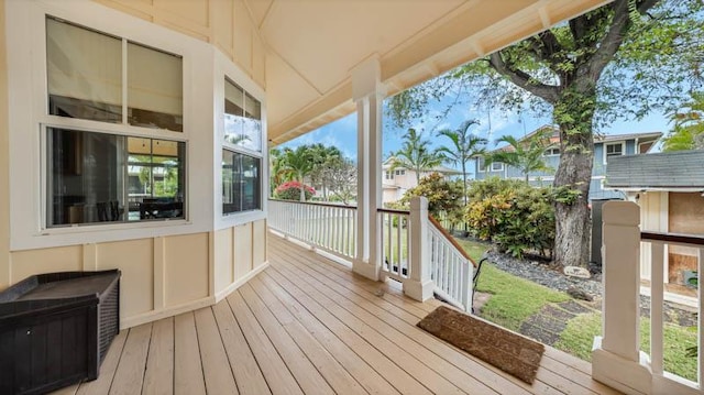 view of deck