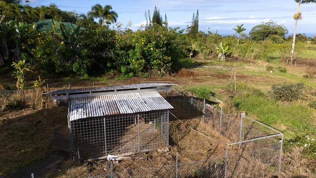 2427 Kaiwiki Rd, Hilo, HI 96720 - exterior view of metal roof and exterior structure