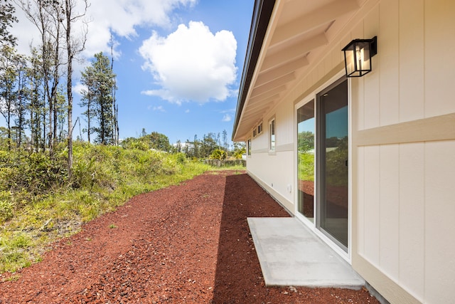 view of property exterior