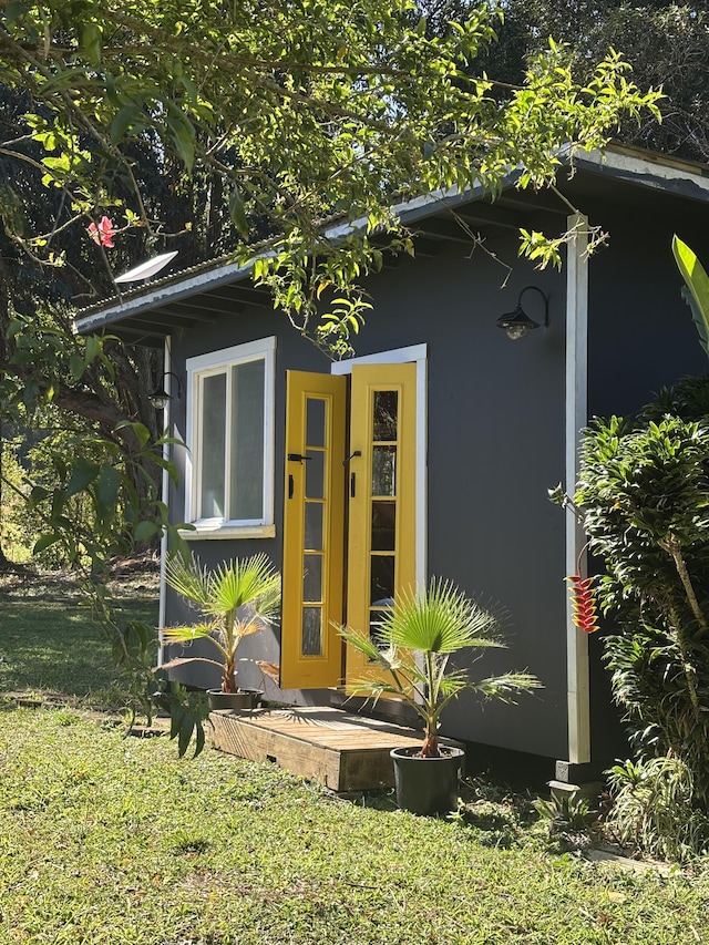 45-1181 Kalehua Rd, Honokaa, HI 96727 - view of outbuilding with an outdoor structure