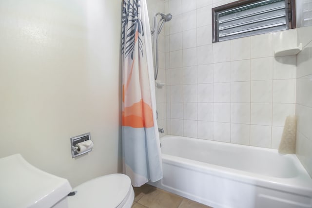 2253 Poipu Rd Unit 148, Koloa, HI 96756 - bathroom with toilet, tile patterned floors, and shower / bath combo