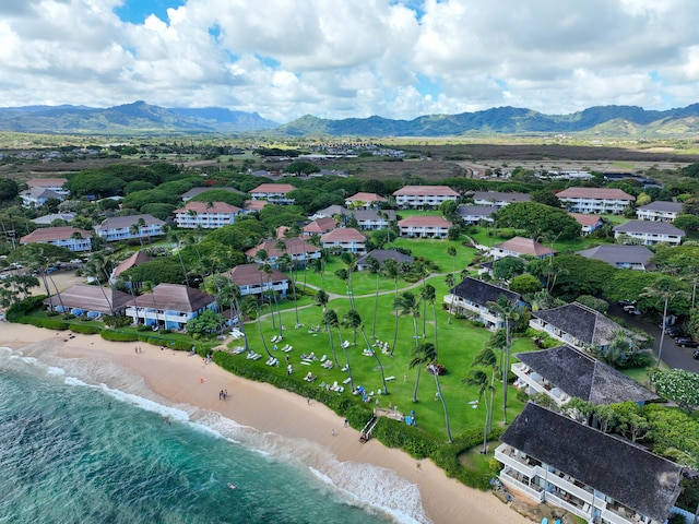 2253 Poipu Rd Unit 148, Koloa, HI 96756 - aerial view of a water and mountain view