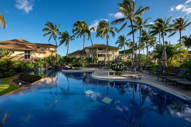 69-200 Pohakulana Pl Unit A31, Waikoloa, HI 96738 - outdoor pool featuring a patio area