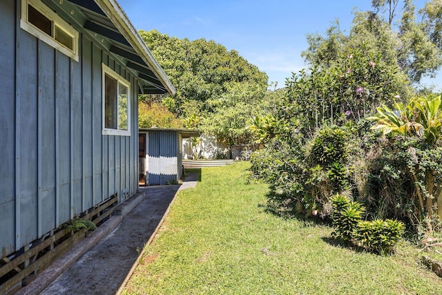 view of yard