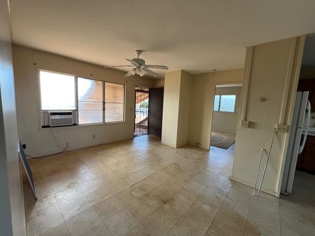 9622 Waena Rd, Waimea, HI 96796 - empty room with cooling unit and ceiling fan