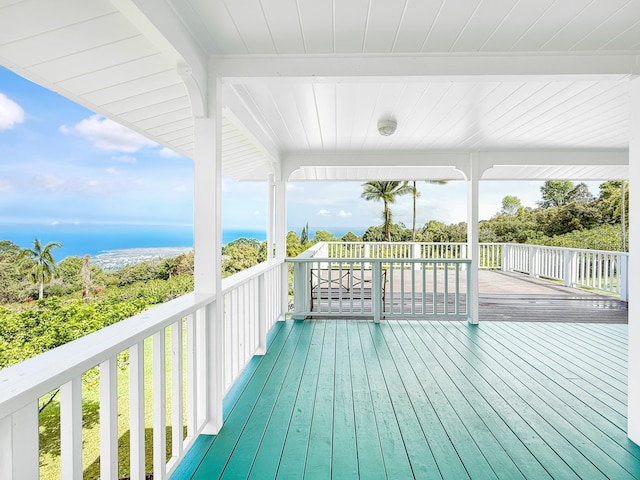 view of deck