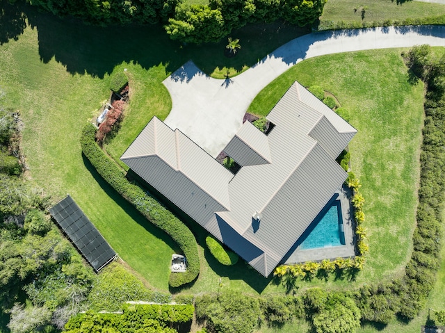 aerial view