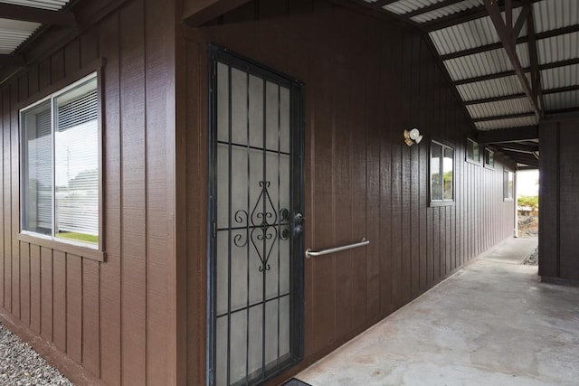 view of entrance to property