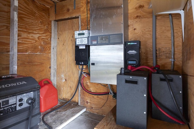 view of utility room