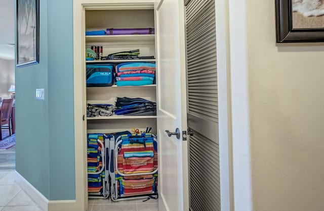 view of closet