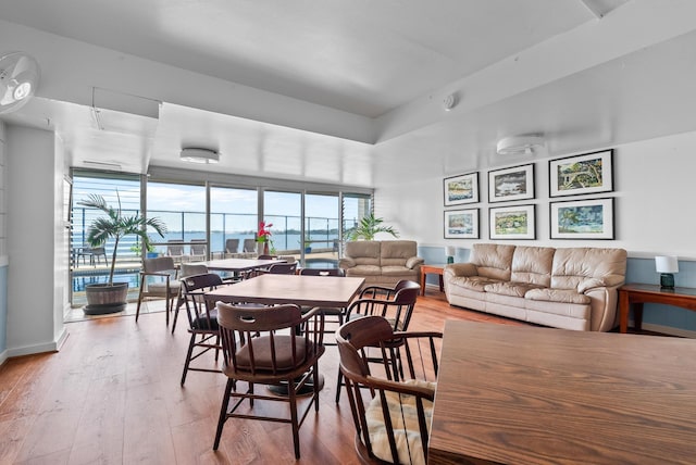 84 Pukihae St Unit 802, Hilo, HI 96720 - dining area with wood finished floors